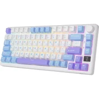 Клавиатура Royal Kludge RK-M75 RGB Taro Milk (RK Brown) фото 2